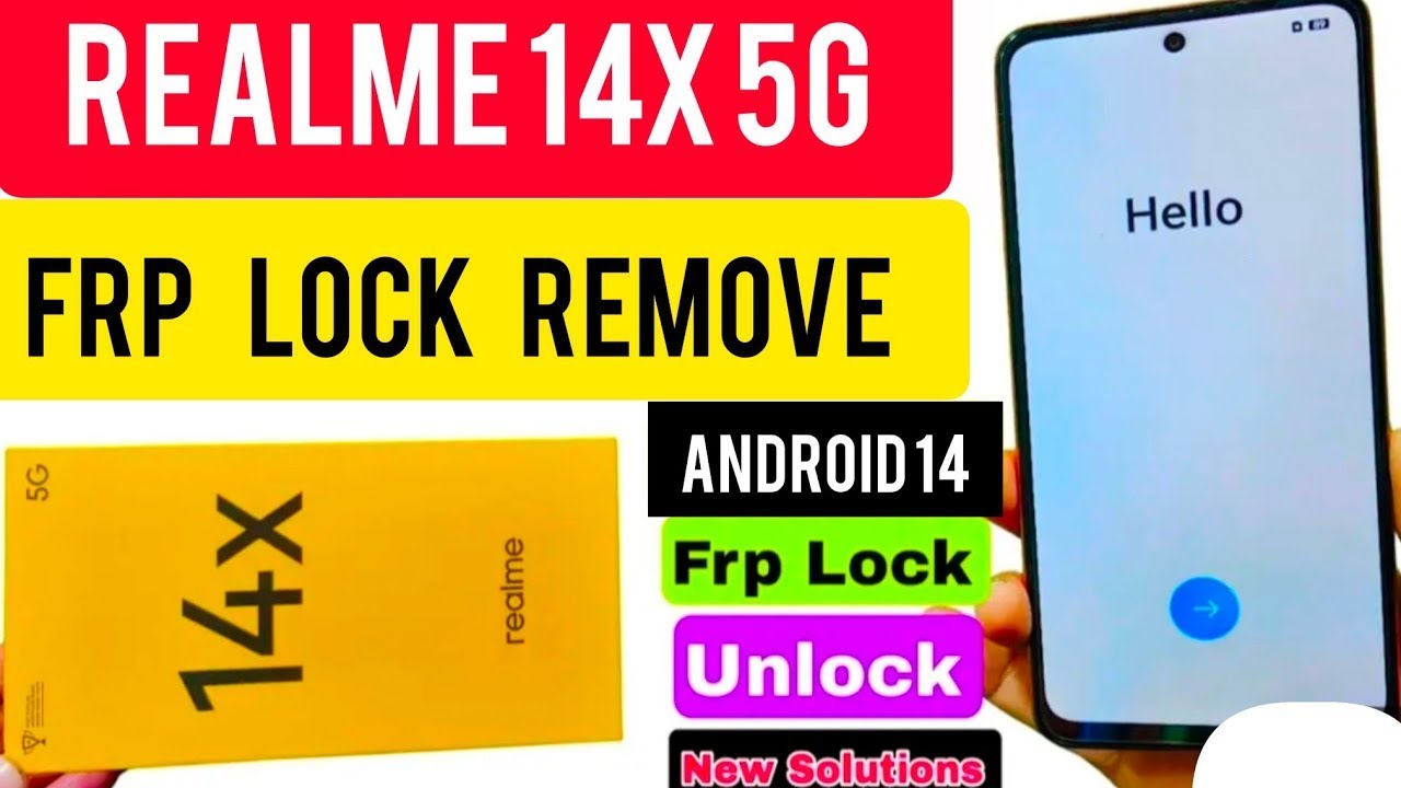 Realme 14x 5G (RMX3940) Android 15 Pratten and Frp Unlock Dead Boot Repair Fix By Auth Flashing