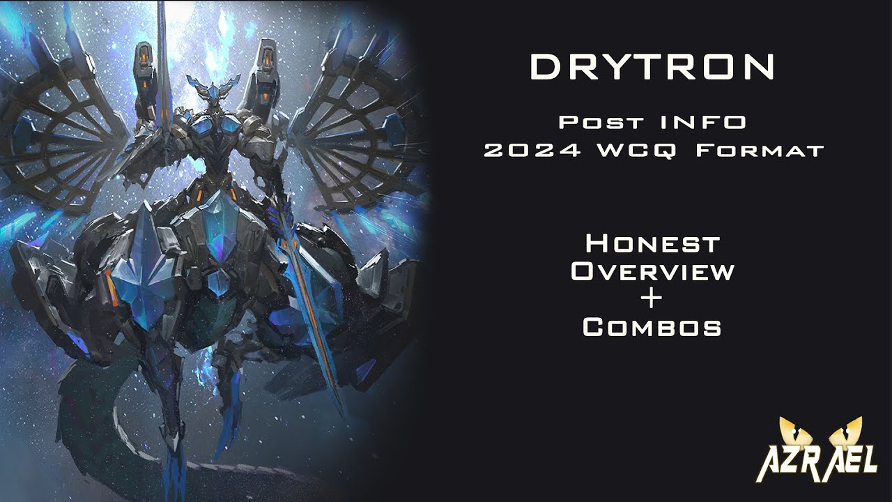 NEW SUPPORT - Drytron - Post INFO Overview for EUWCQ 2024