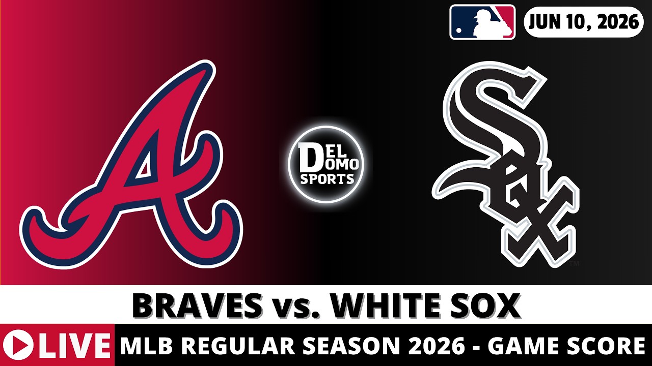 ATLANTA BRAVES VS CHICAGO WHITE SOX ⚾️ MLB Game Score Radio Play-by-Play