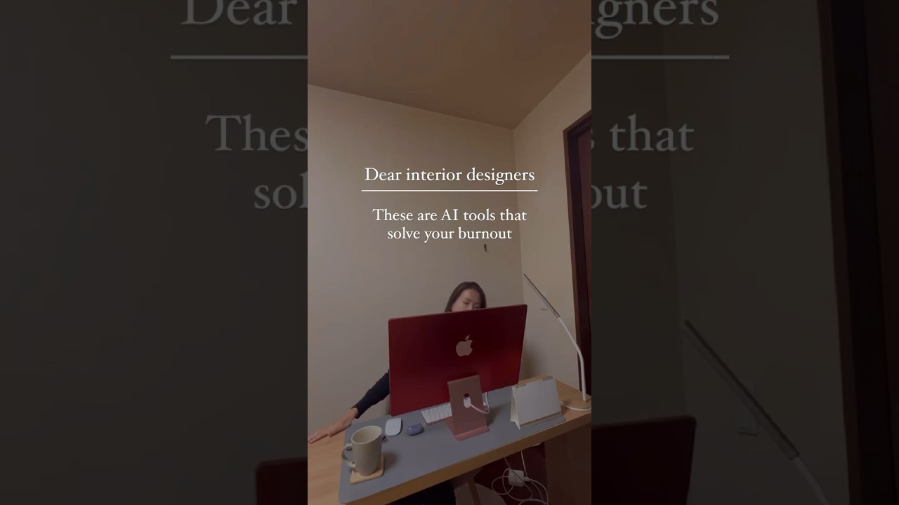 These are AI tools that solve your burnout #interiordesign #aiindesign #interiordesigner #interiorai