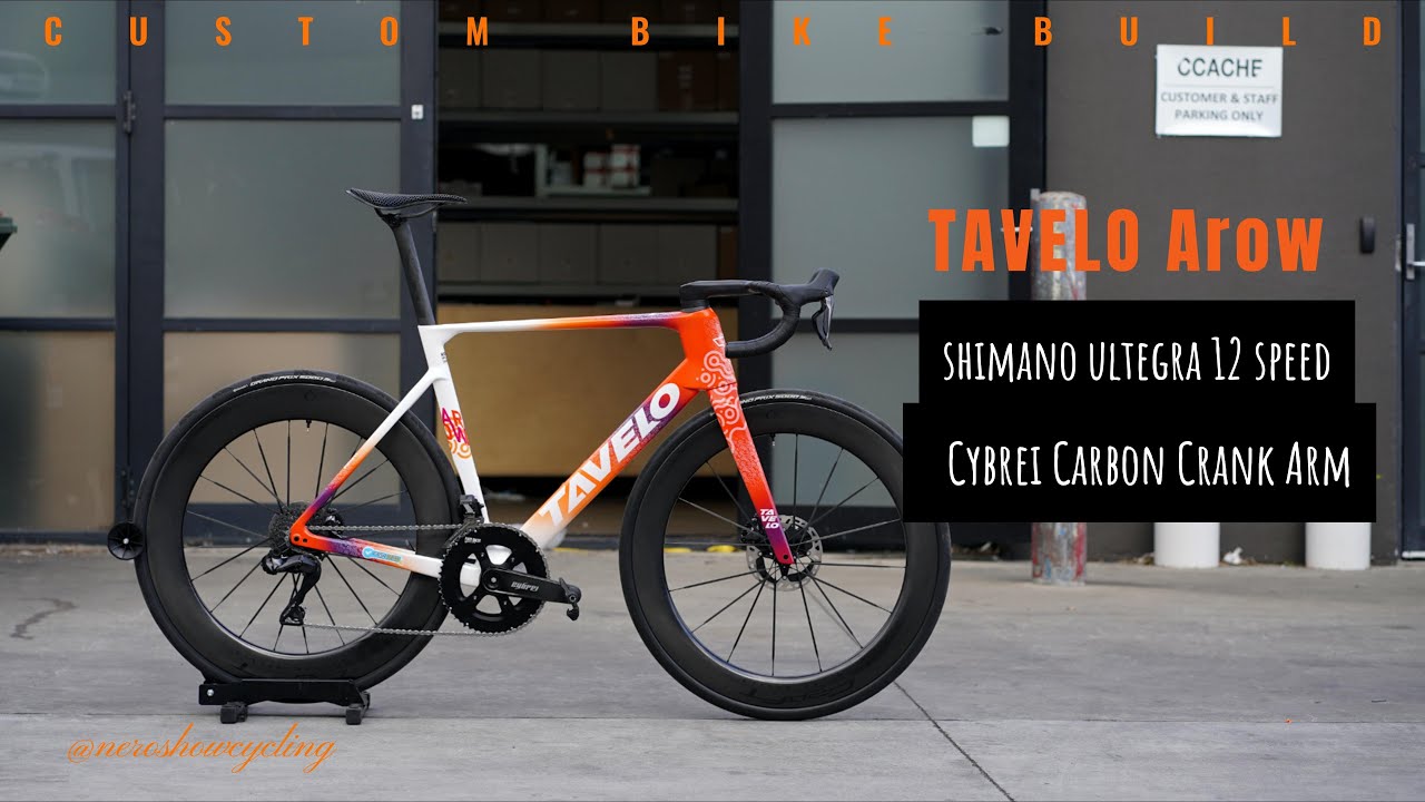 We replaced the groupset on Jesse's Tavelo with Shimano Ultegra Di2 ! @nerocoaching