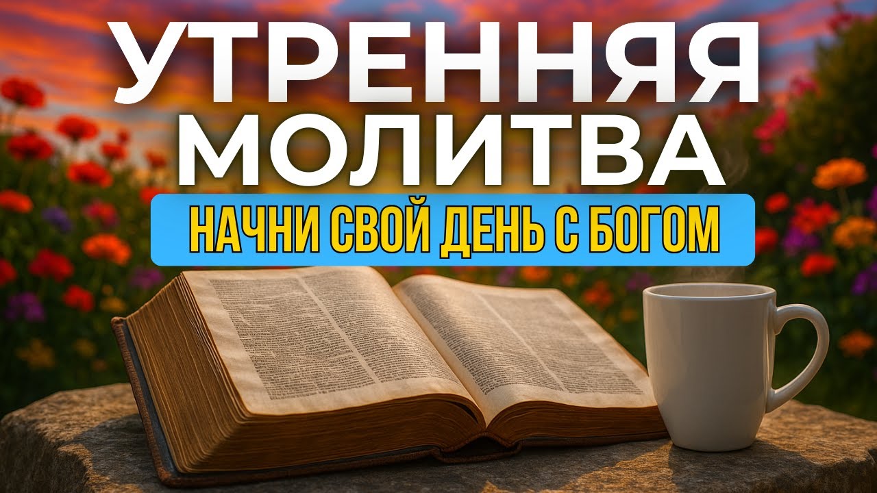 НАЧНИ УТРО С ЭТОЙ МОЛИТВЫ — И ВЕСЬ ДЕНЬ ИЗМЕНИТСЯ! 🙏