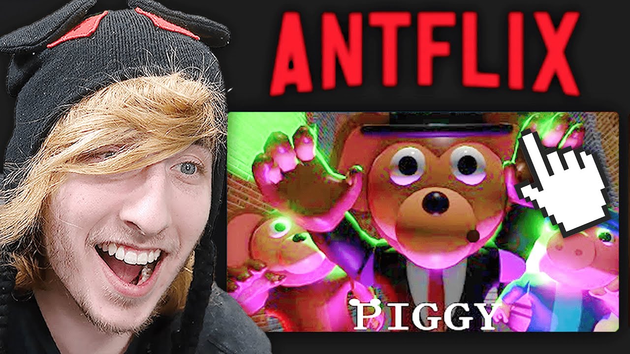 PIGGY ANTFLIX SERIES EPISODE 3 (KreekCraft Reacts)
