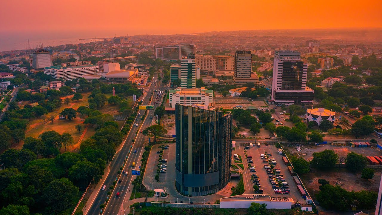 Accra In 4K || Drone (Dji Mavic 2 pro)