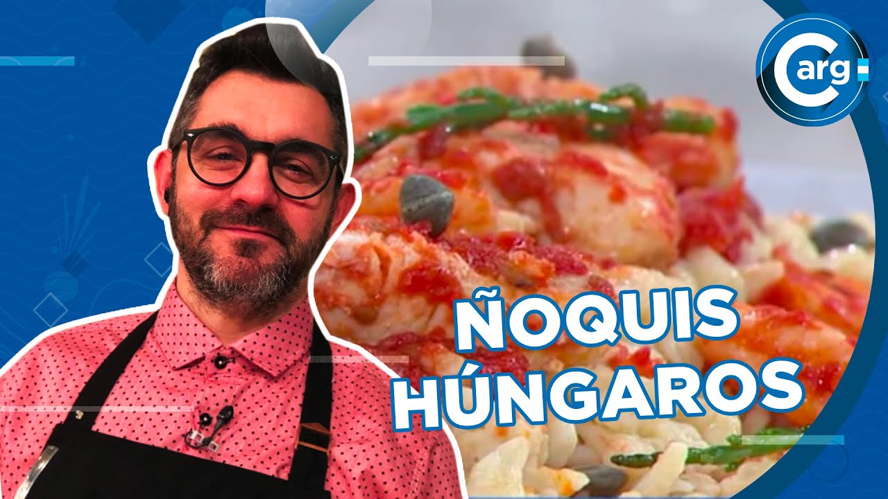 RECETA DE ÑOQUIS HÚNGAROS CON PESCADO