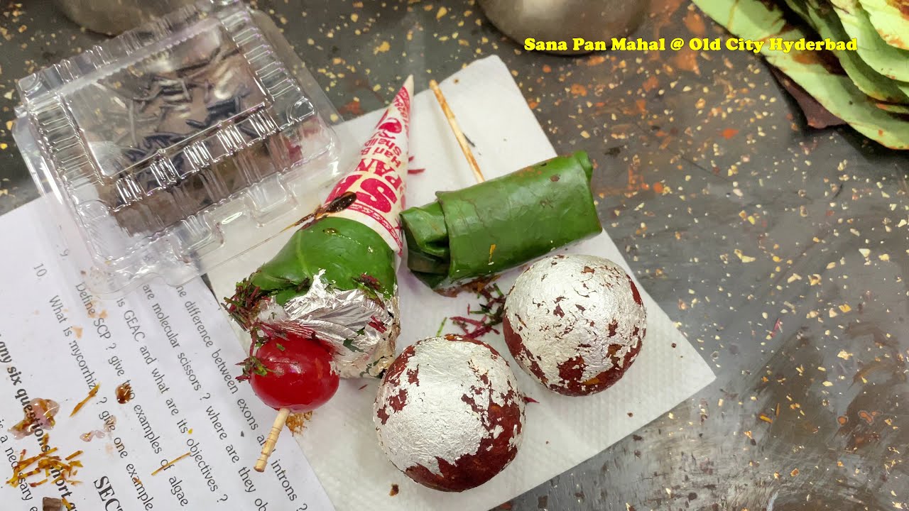 Sana Pan Mahal @ Old City Hyderabad | Rahul's Unique Cooks