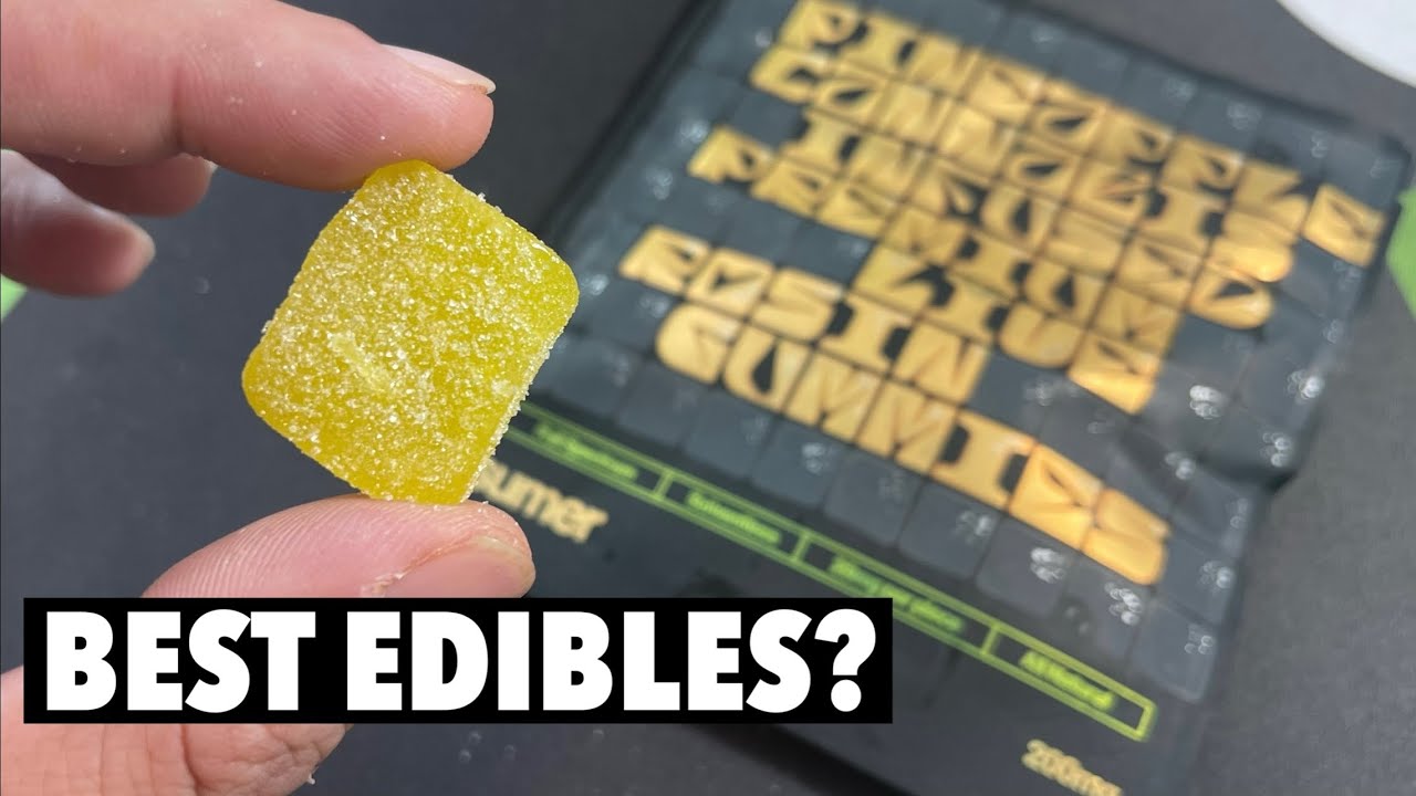 THE STRONGEST EDIBLES?! (Live Rosin Gummies)