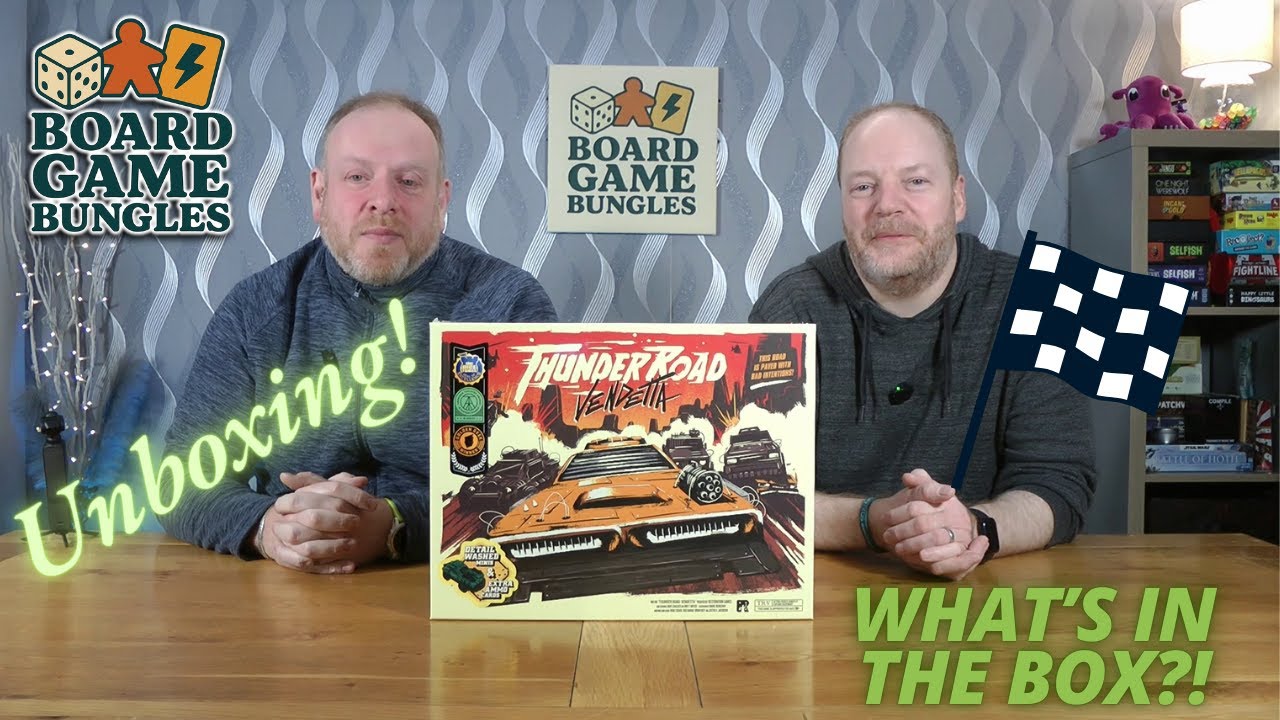 Thunder Road: Vendetta Unboxing – Pure Mayhem in a Box!
