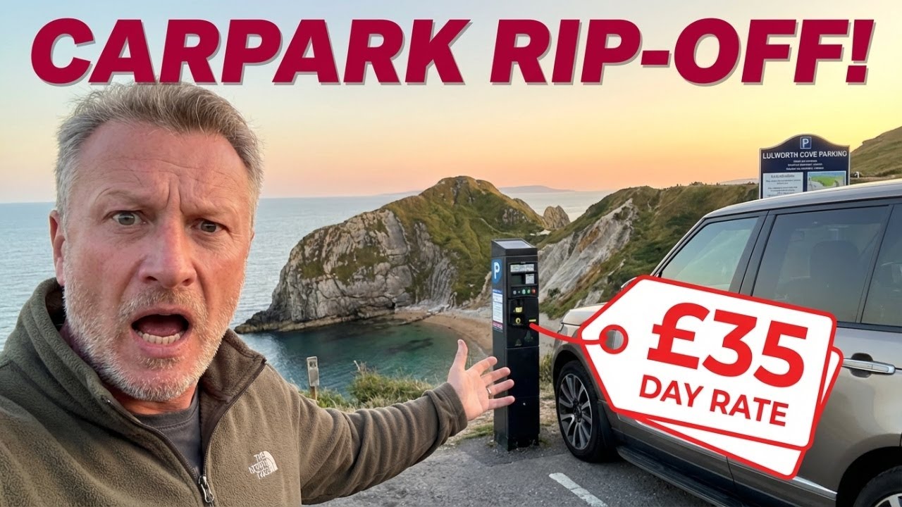 £10 PER HOUR / £35 Day Rate Carpark at  LULWORTH COVE & DURDLEDOOR