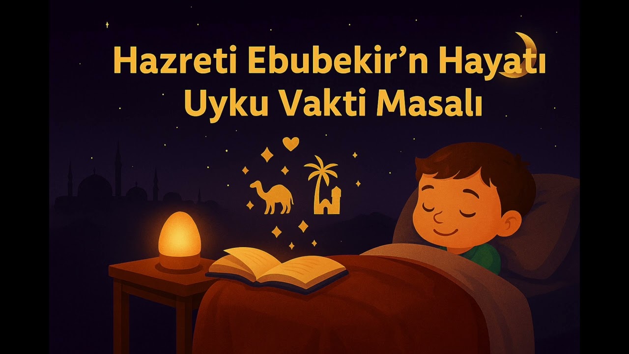 Hazreti Ebubekir’in Hayatı | Uyku Vakti Masalı 🌙 Çocuklar İçin | Ninni