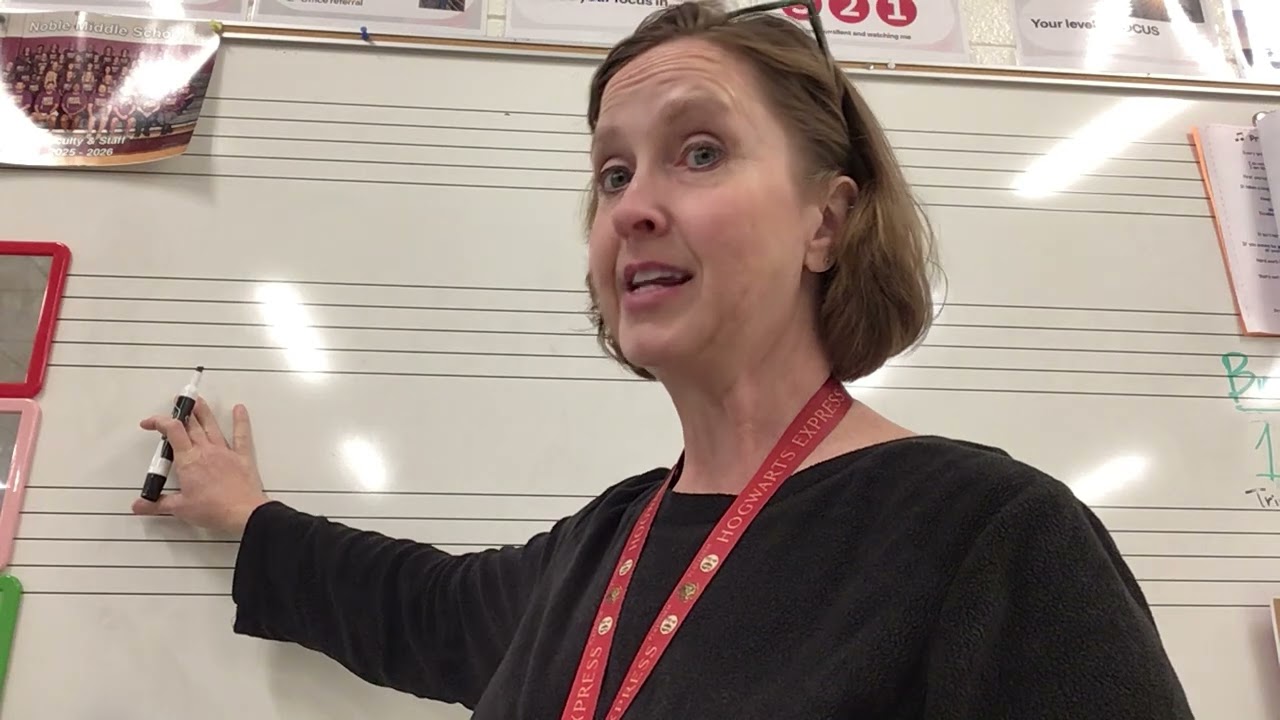 Clarinet and Trumpet fingering chart - concert g minor scale 