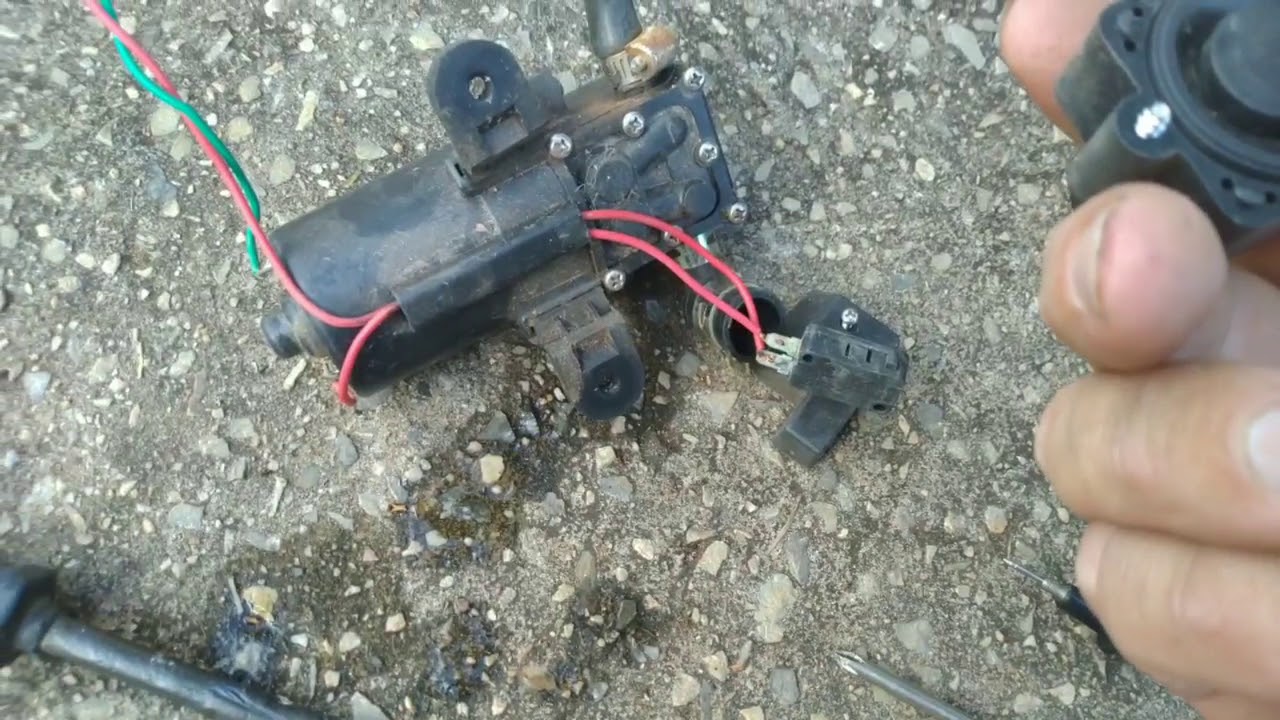 Pulverizador elétrico - Coloquei interruptor paralelo ao sensor  (agora vai!)