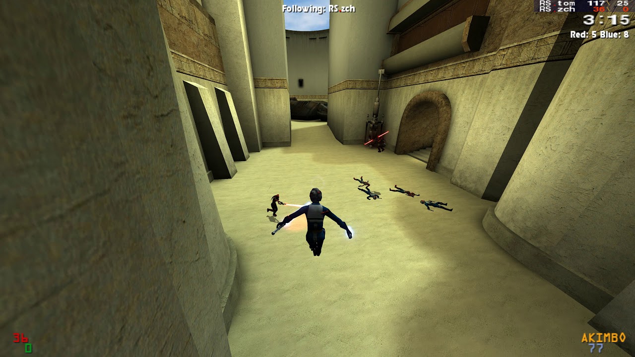 Jedi Knight: Jedi Academy: Jedi Knight League: Rebel Squadron vs. Jagers (Round 2)