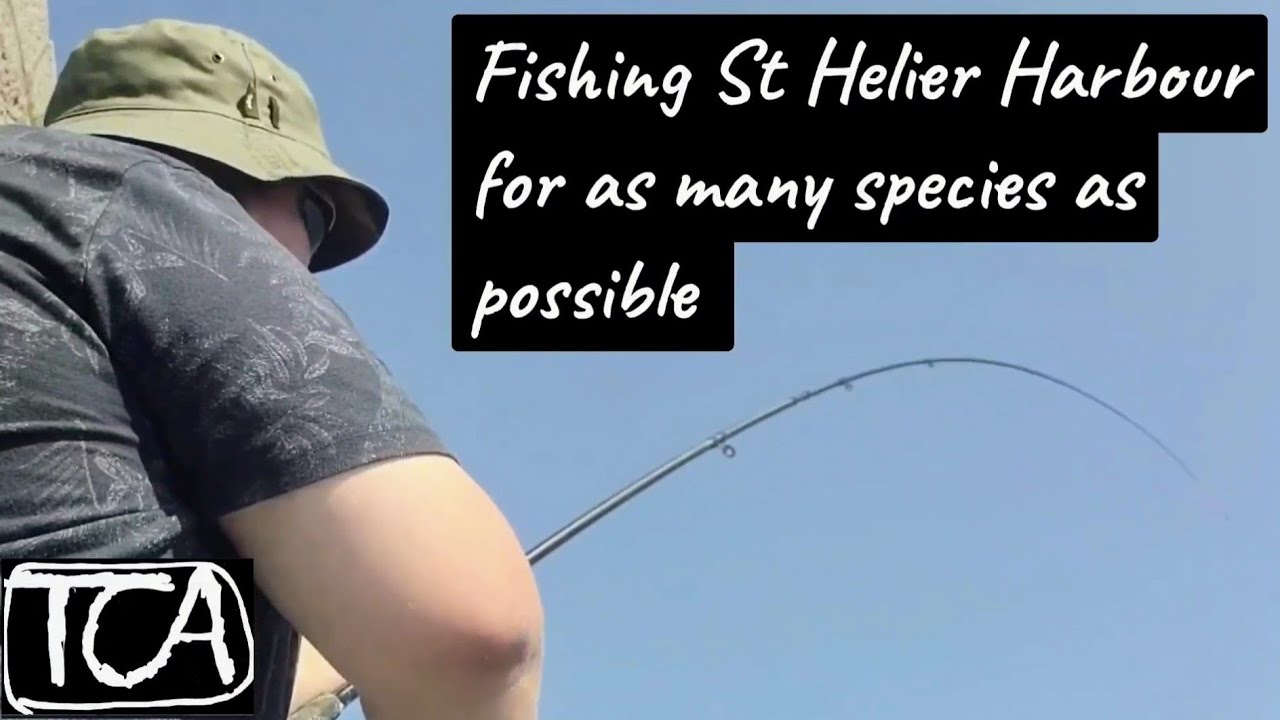 Fishing St Helier Harbour Jersey VID 037