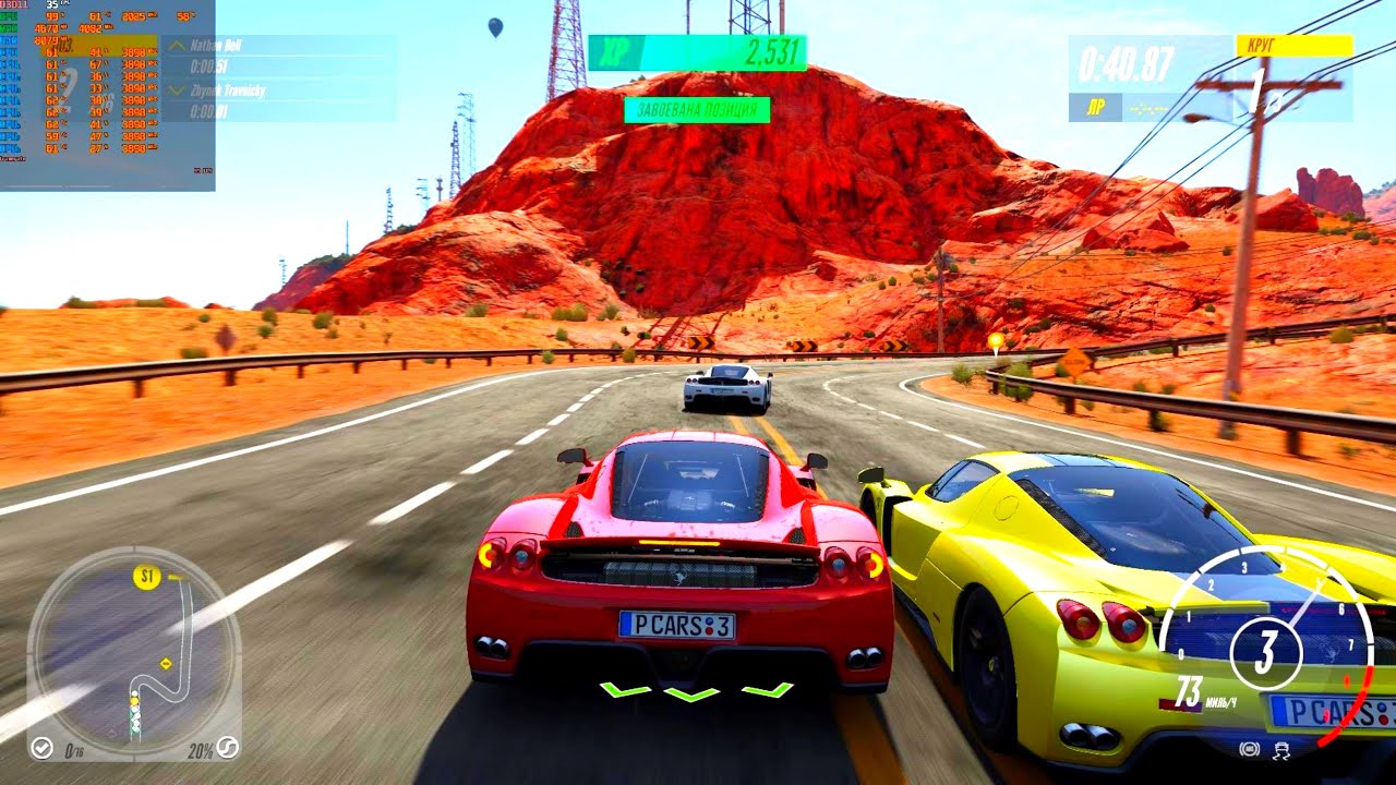Project CARS 3 - Max Settings RTX 4090 Graphics Test 4K 3840x2160