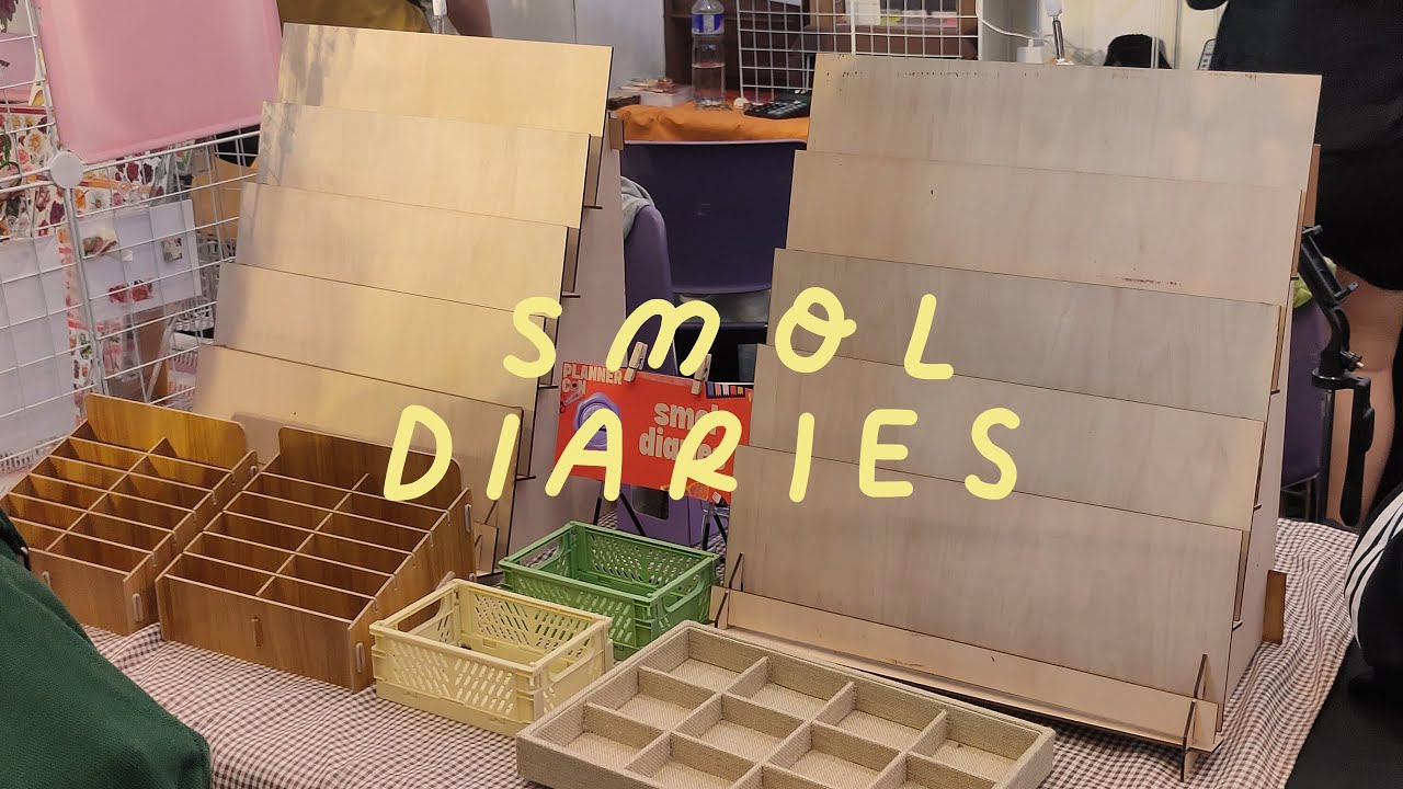 vlog 08 - i SOLD OUT at an art market!!! ♡ #stickercon #journaltambay