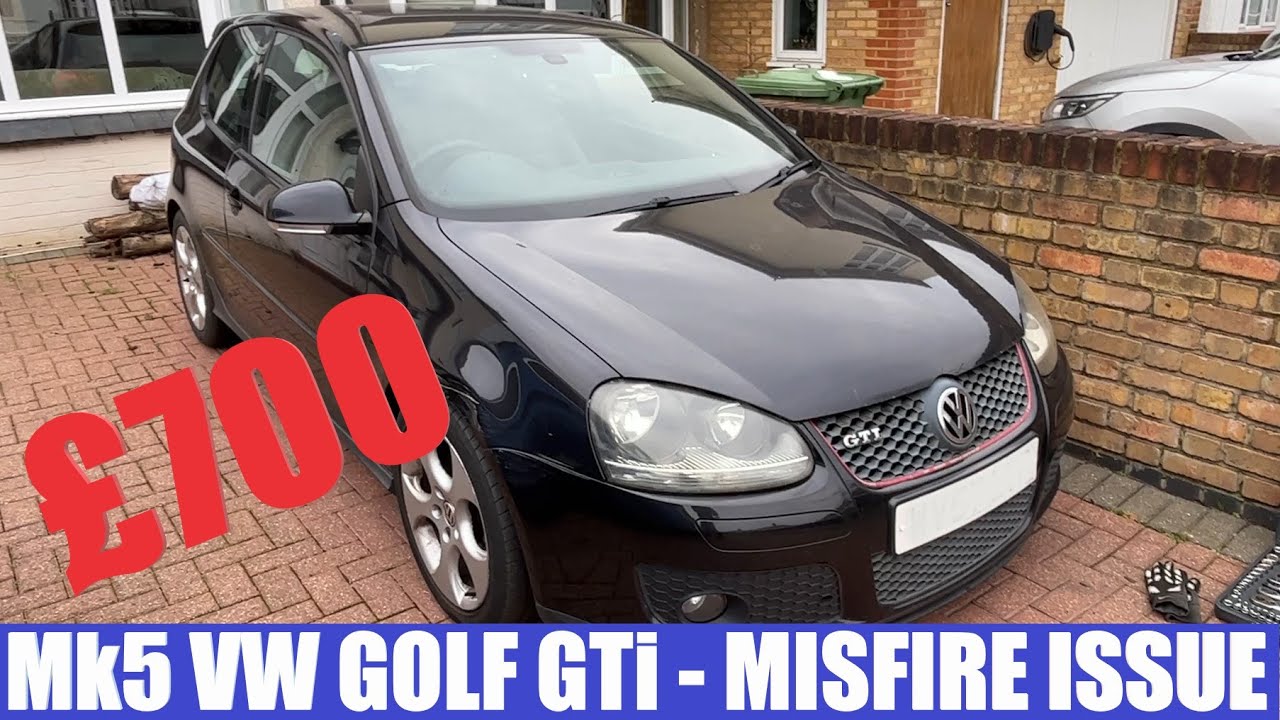 I Bought a Cheap Mk5 VW Golf GTi With a MISFIRE