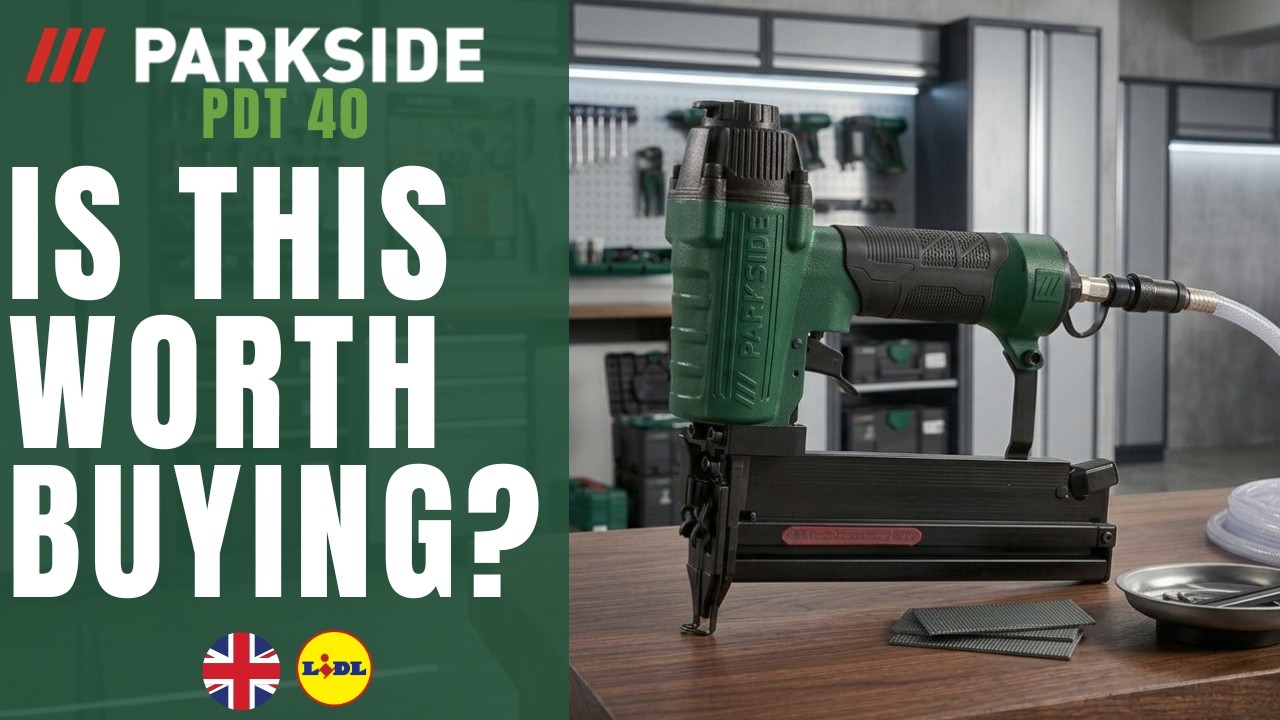 AIR STAPLER  PARKSIDE PDT 40 F4  UK  LIDL