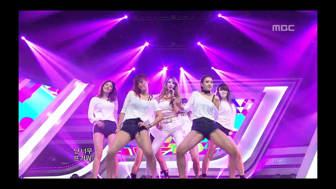 120623 [HD] G.NA - 2HOT, 지나 - 투핫, Music Core