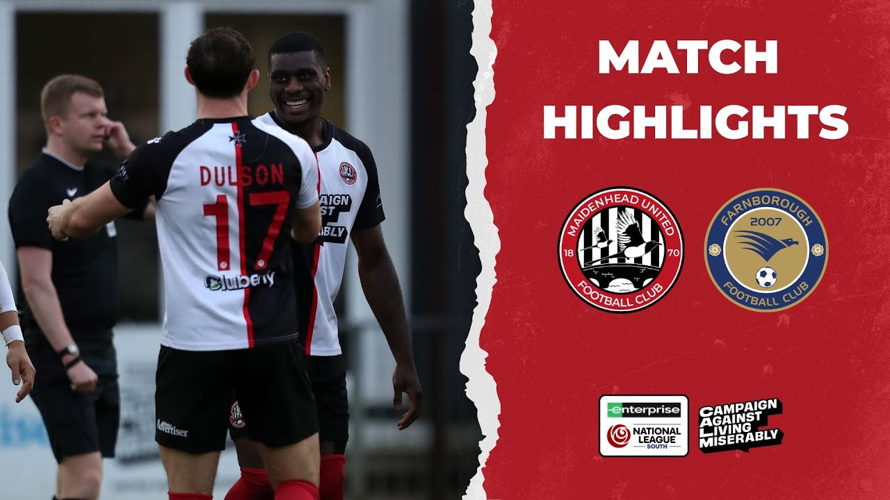Maidenhead Utd 2-2 Farnborough  | Match Highlights | 7th February 2026