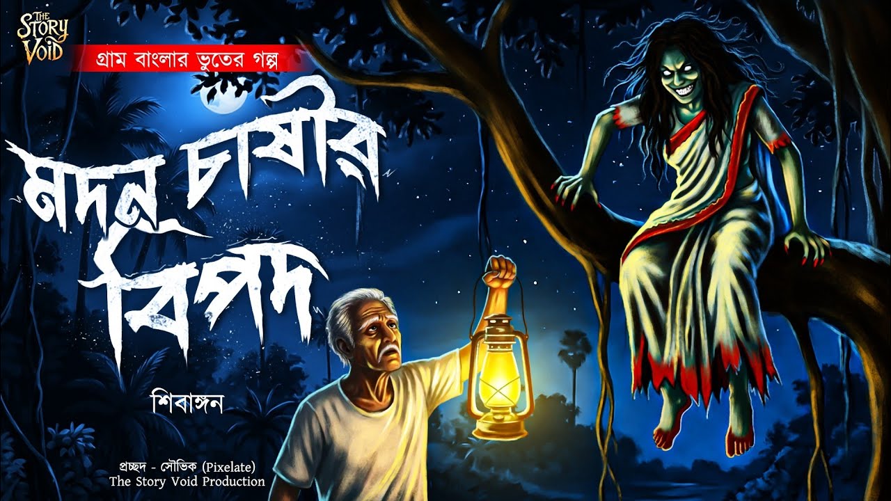 গ্রাম বাংলার ভুতের গল্প - মদন চাষীর বিপদ | Gram Banglar Vuter Golpo | Horror Story