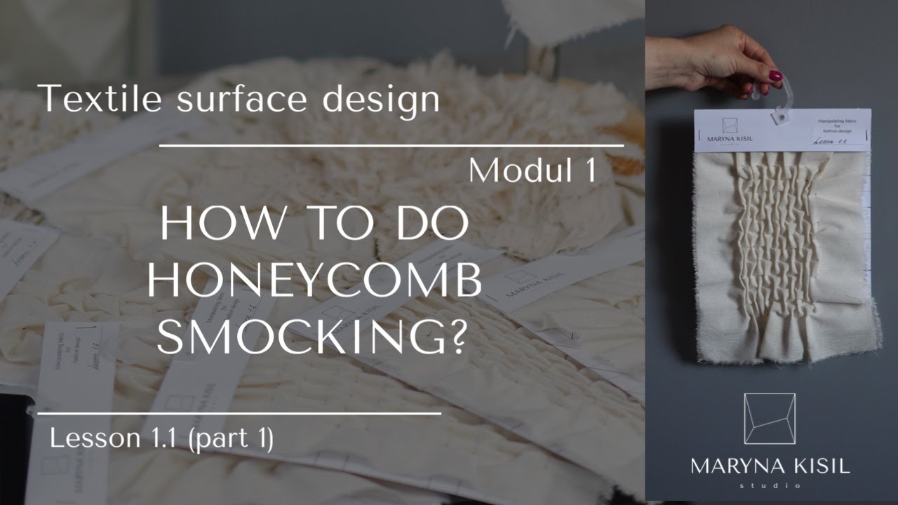 How to do honeycomb smocking?