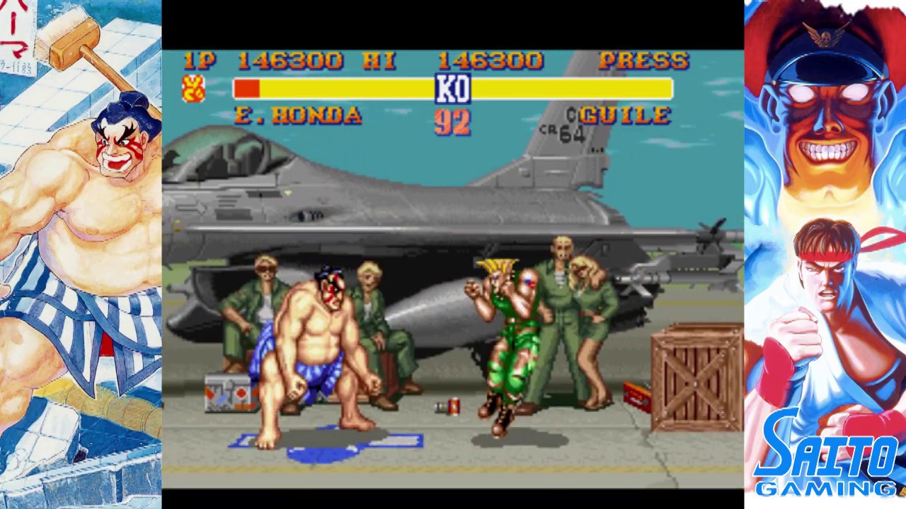 Street Fighter II: The World Warrior - E. Honda (Hardest) 2:0 Playthrough