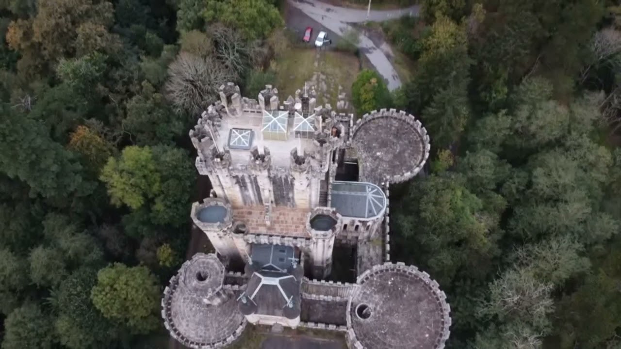 Cinematic Beautiful Castle&Mansion scenery 4k drone footage nature footage #4knatureetd&eacute;couvertes