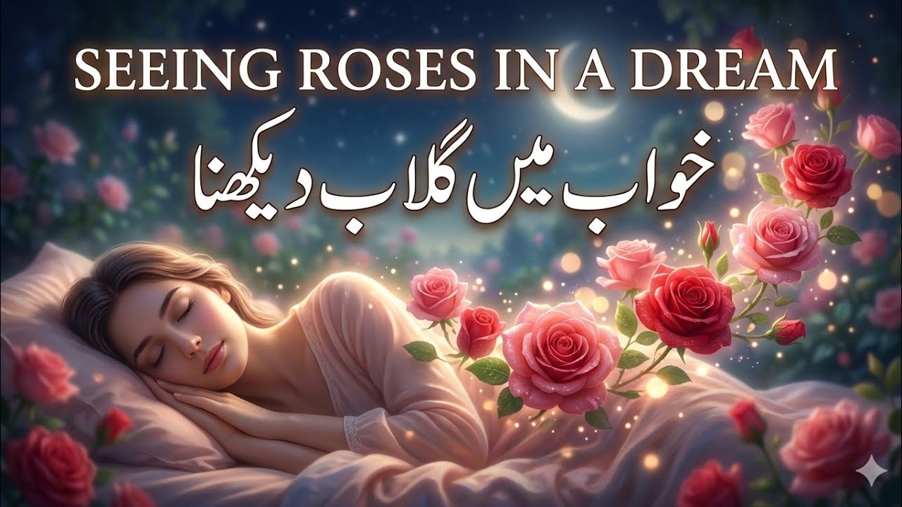 Khwab mein gulab ka phool dekhna | khwab mein phool dekhna | flower dream meaning