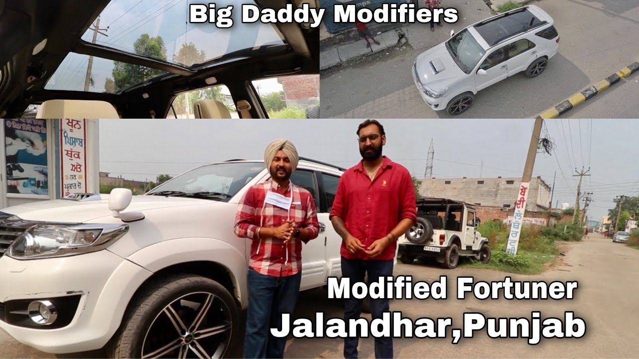 Toyota Fortuner | Modified | Moonroof | Interior | 24'' Alloy Wheels | Big Daddy Modifier