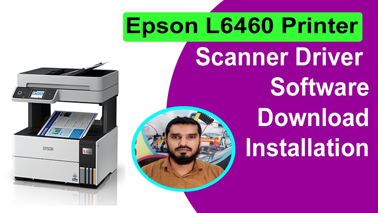 Epson L6460 Printer Scanner Driver Download & Installation In Windows 10 ll മലയാളം