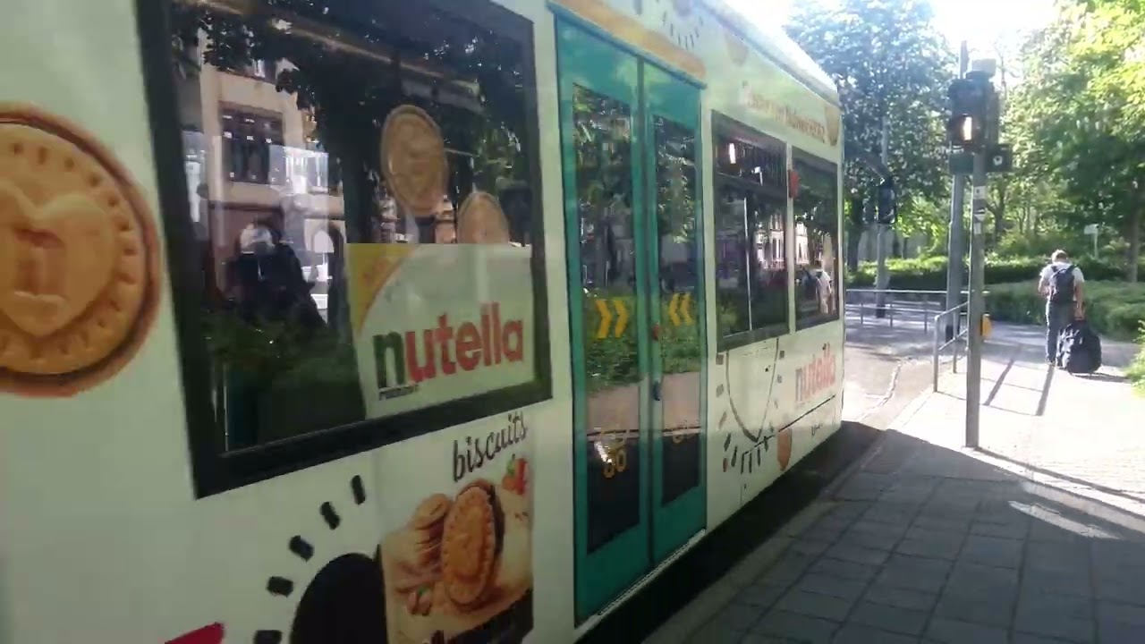 Straßenbahn Frankfurt Am Main   Linie 17, Bahnstrecke von Nauheimer Straße bis Rebstockbad