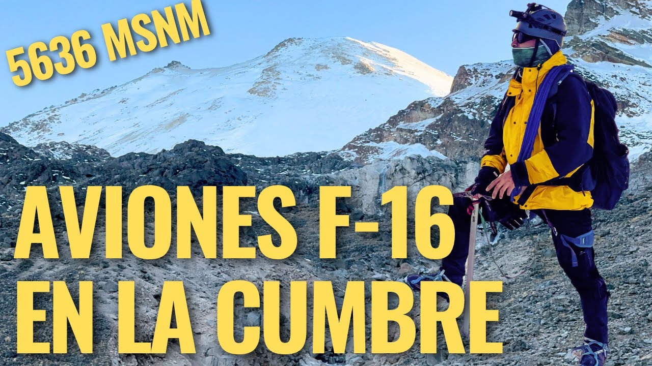 PICO DE ORIZABA - Acampamos a 5000 msnm Mexico - Glaciar Jamapa el ultimo glaciar