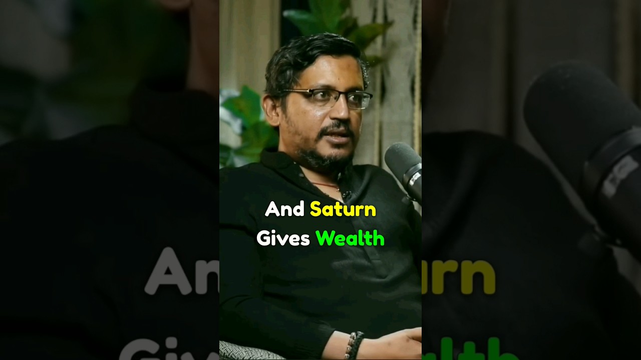Unthinkable Amount of Wealth Given by Saturn 🪐 in Horoscope Explained by Rajarshi Nandy #saturn