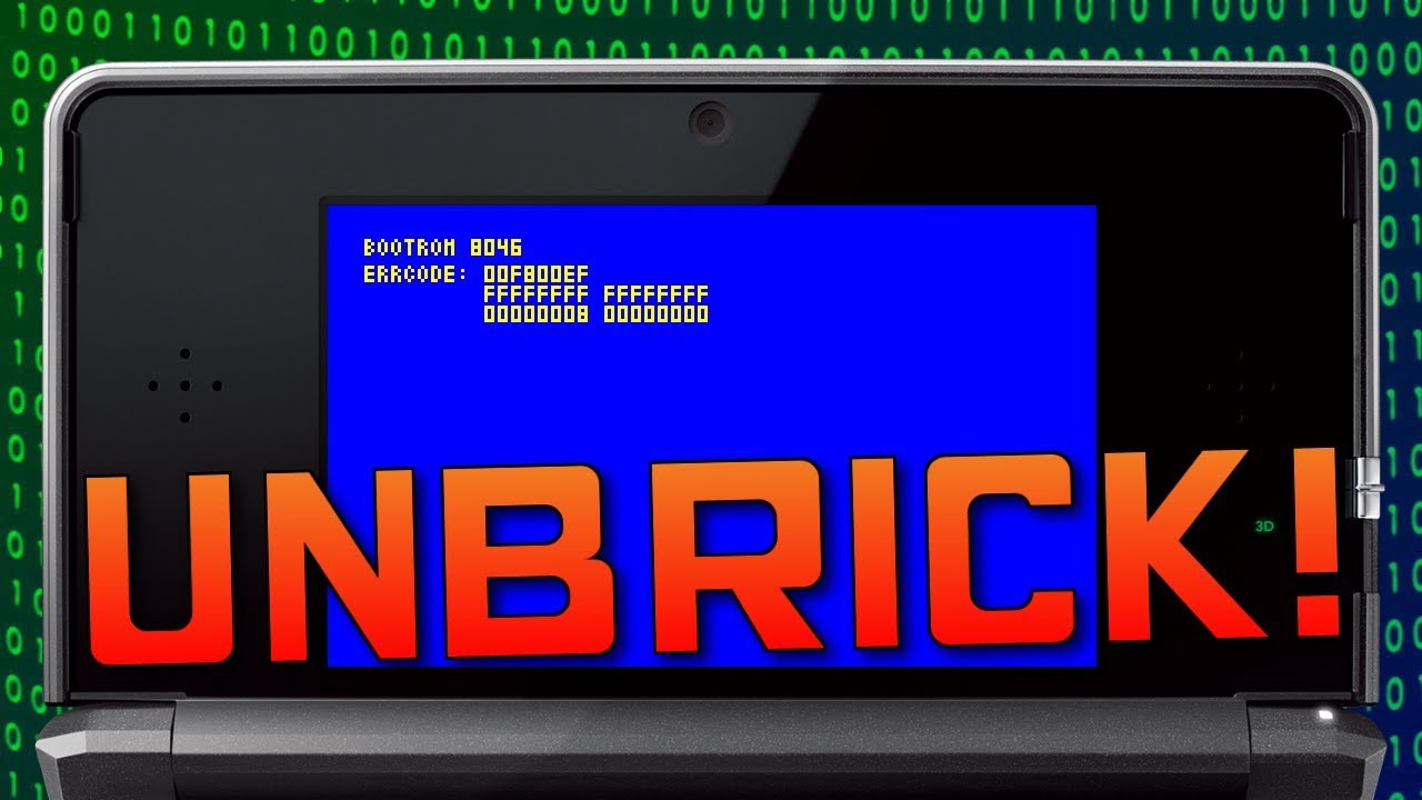 [3DS] How To Unbrick ANY 3DS!