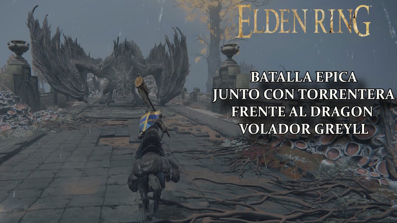 ELDEN RING | DERROTANDO POR FIN AL DRAGON VOLADOR GREYLL ⚔️🛡️🔥🐲