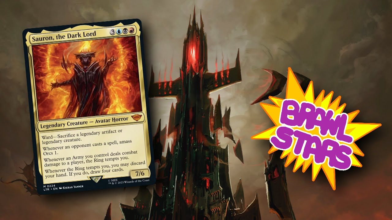 Brawl Stars: Dat Amass - Sauron, The Dark Lord Historic Brawl