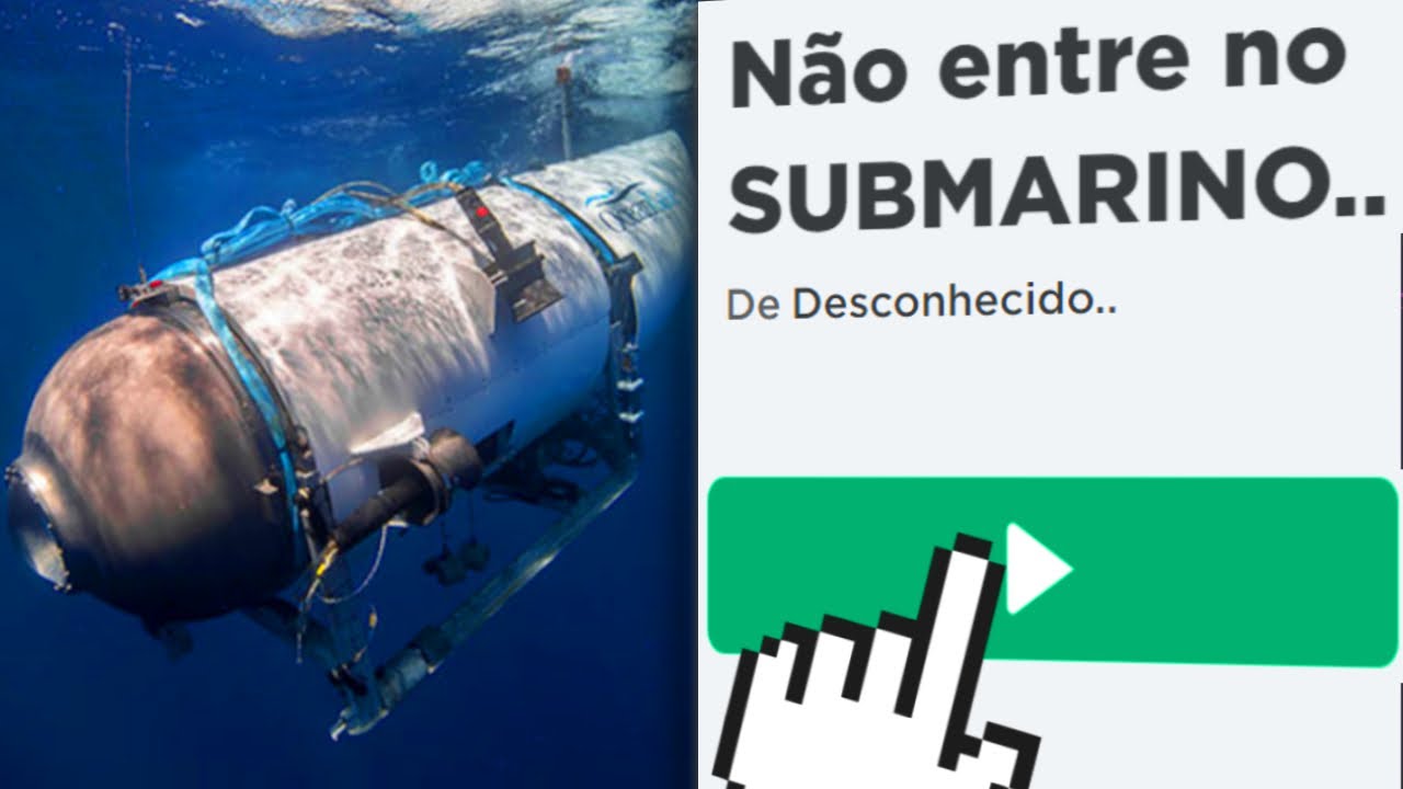 Você entraria nesse SUBMARINO do Roblox?..😨