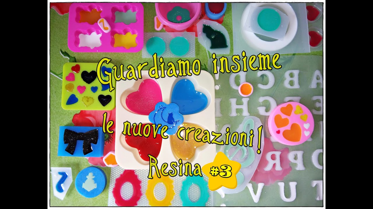 🏵️ Guardiamo insieme le nuovissime CREAZIONI IN RESINA! #3 🎨 C &bull; Art