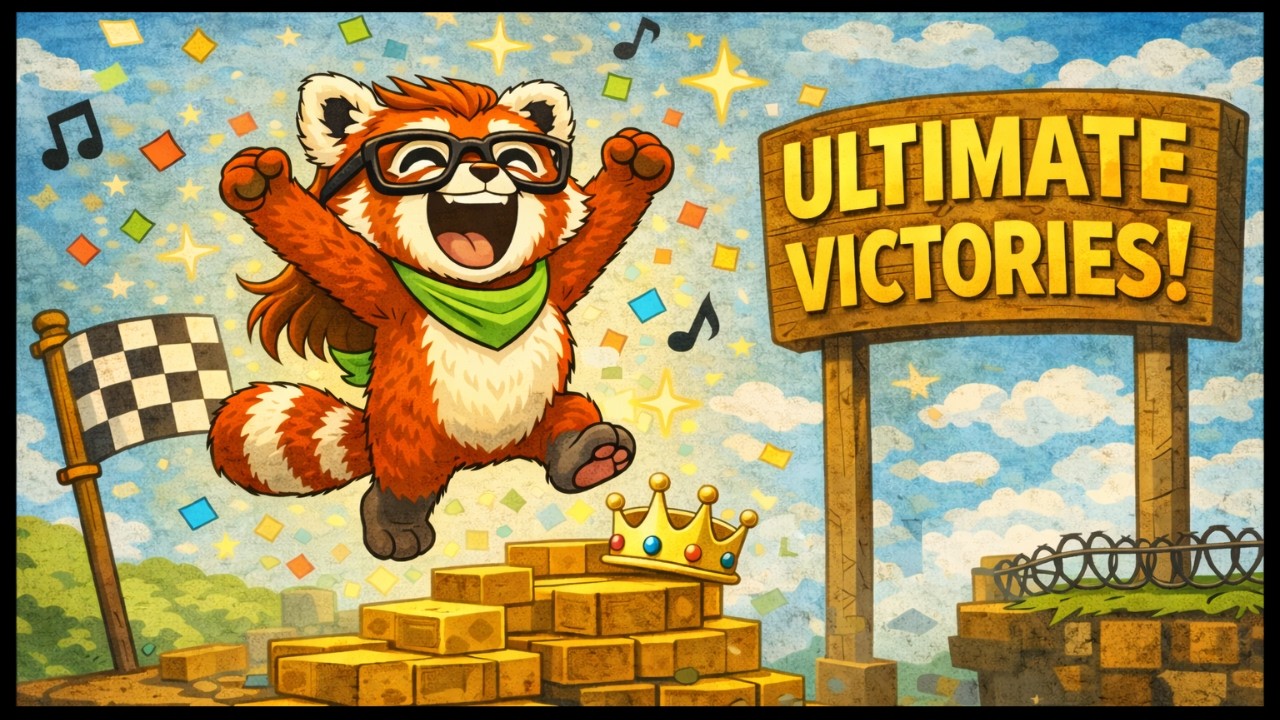 HALElujah #074 Ich bin der ULTIMATIVE PANDA!!! 🦝 Ultimate Chicken Horse