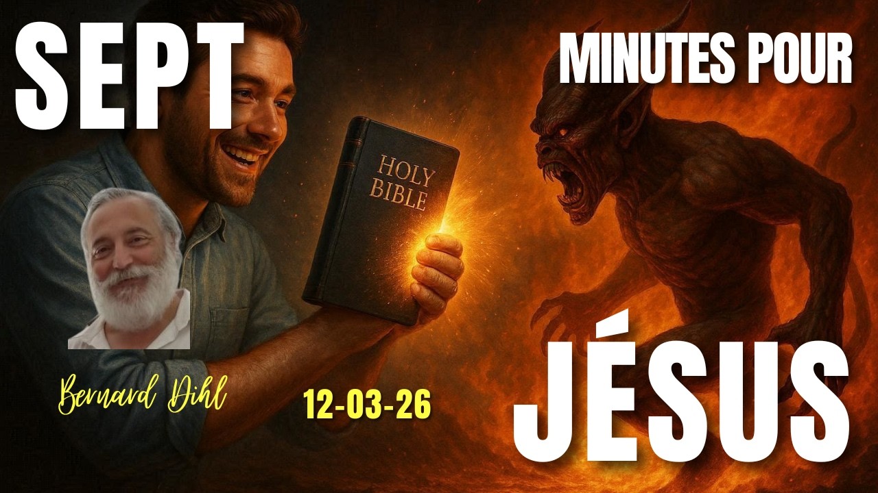 7 MINUTES POUR JESUS 12 03, Soumettez-vous donc à Dieu; Résistez au diable et lui fuira loin de vous