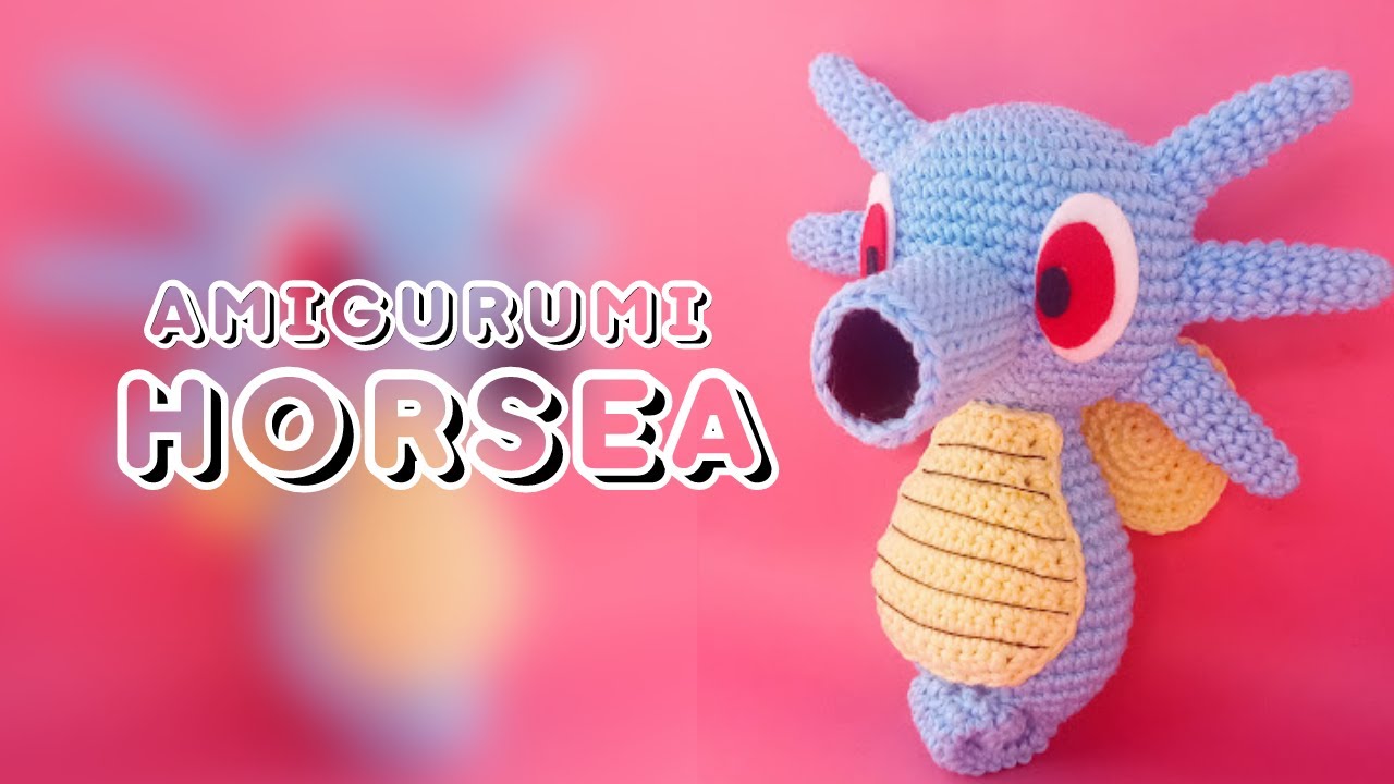 Amigurumi Pokémon: Horsea (Tutorial Completo)