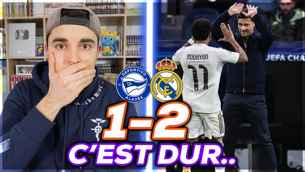 MBAPPE et RODRYGO sauvent XABI ALONSO ! Résumé ALAVES 1-2 REAL MADRID