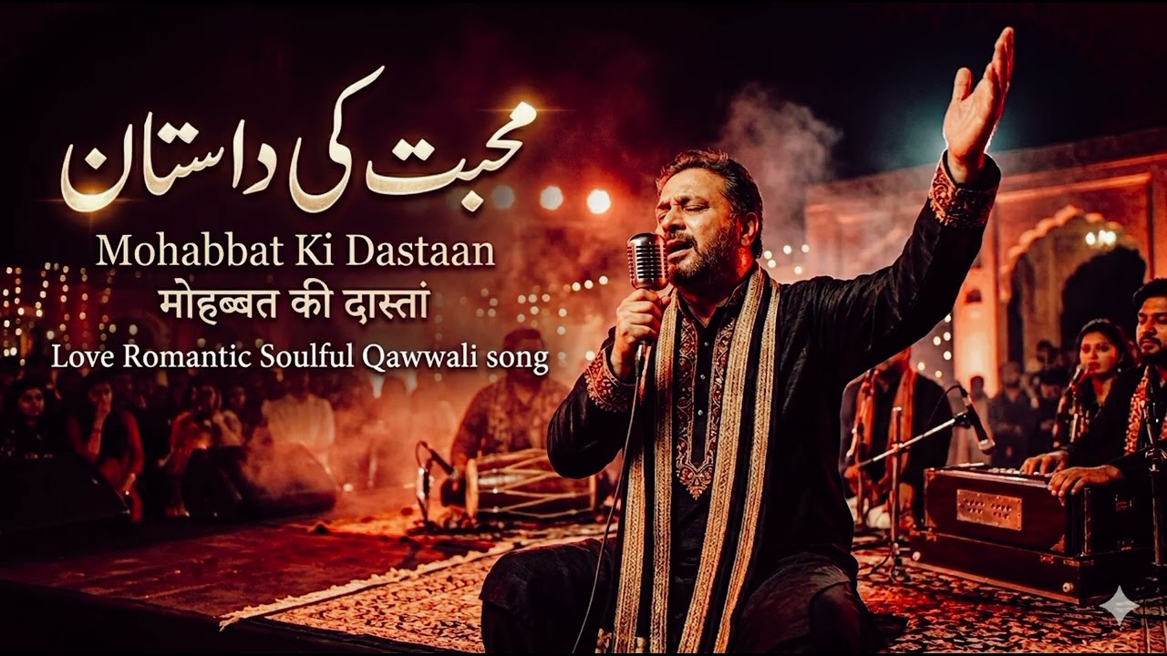 Title: Mohabbat Ki Dastaan | Deep Emotional | Soulful Love Romantic Ghazal Qawwali | Male Version
