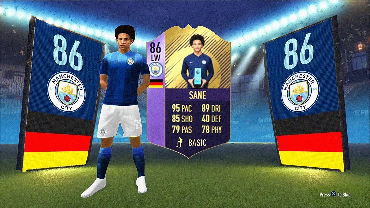 PLAYER OF THE MONTH SANE! - (SBC) FIFA 18 Ultimate Team