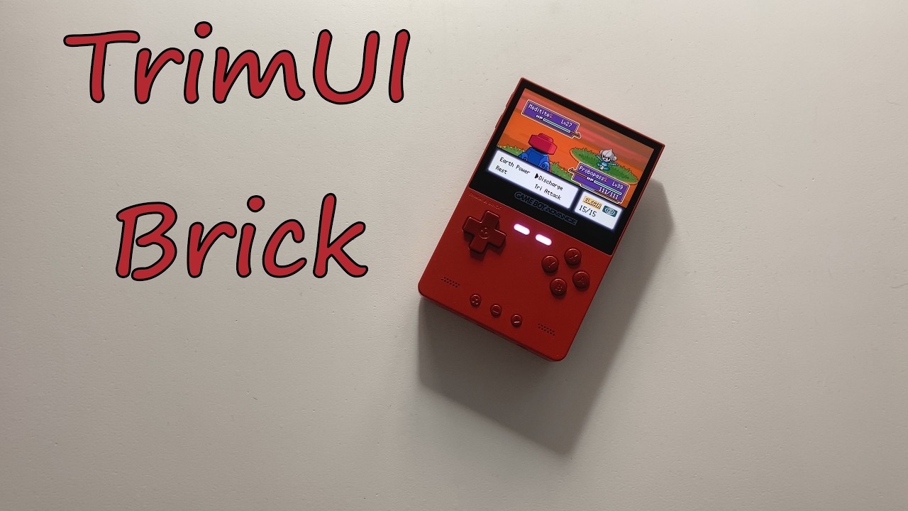 TrimUI Brick — świetna maszynka do retro Pokemonów
