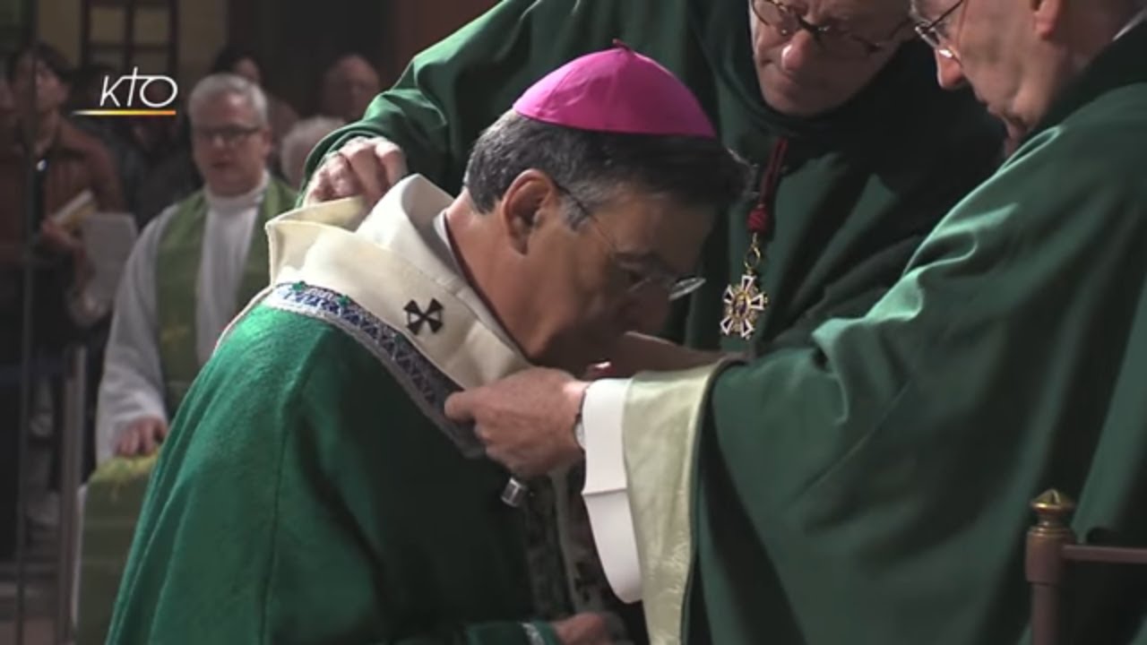 Imposition du pallium à Mgr Aupetit - Messe du 07 octobre 2018