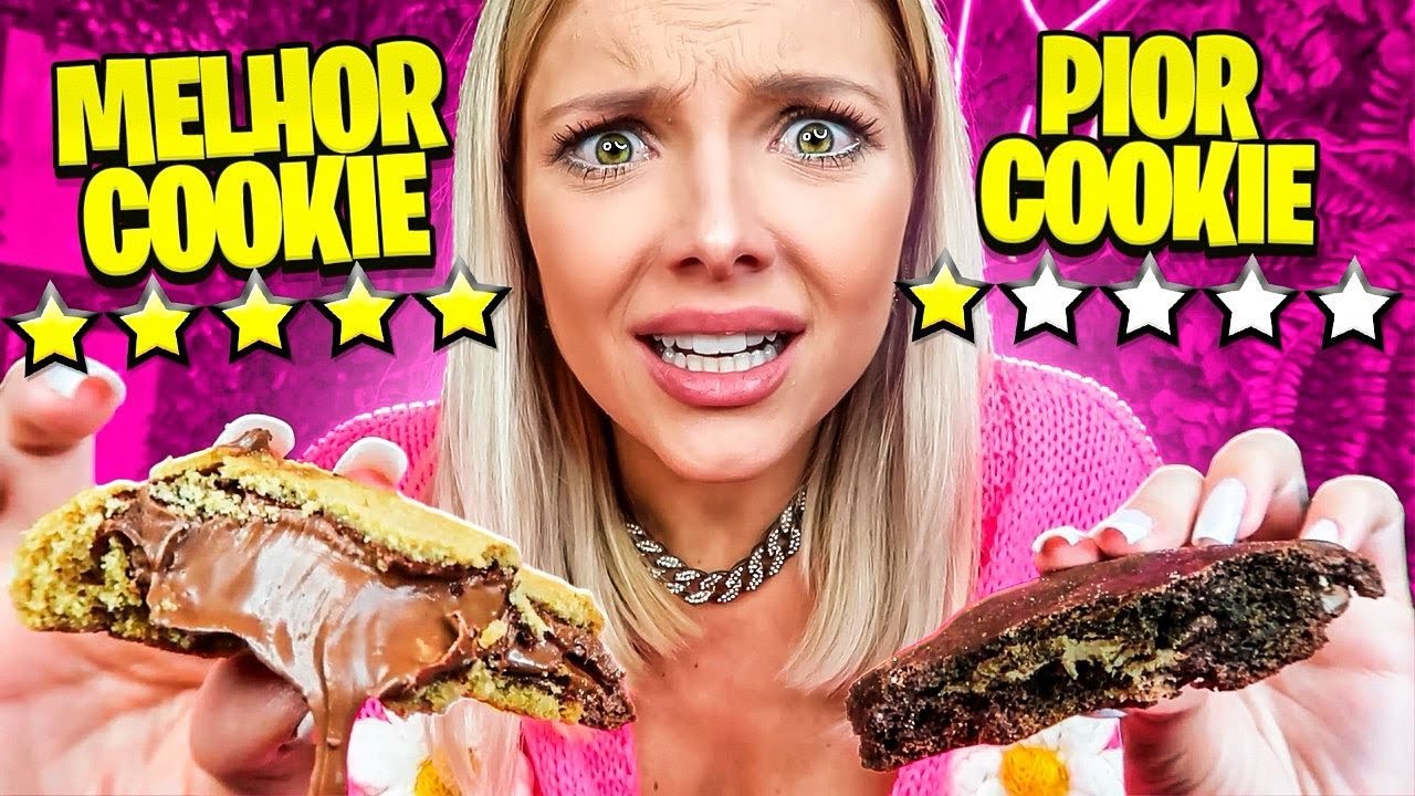 COMPAREI OS COOKIES DE PIOR É MELHOR AVALIAÇÃO DO APLICATIVO em 2022!
