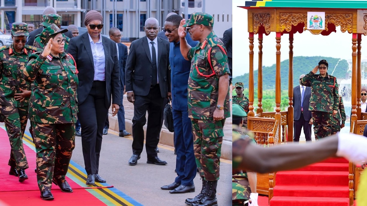 🔴 #live : (Marudio) Rais Dkt. Samia Akizindua Makao Makuu ya Ulinzi wa Taifa Dodoma