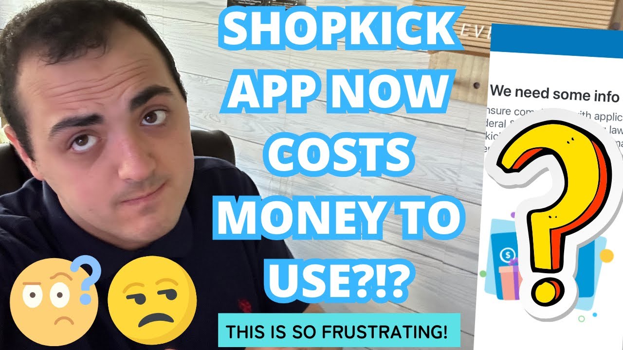 SHOPKICK APP NOW COSTS MONEY TO USE?!? ~ MAJOR POLICY CHANGE TO BE AWARE OF ~THIS IS SO FRUSTRATING!